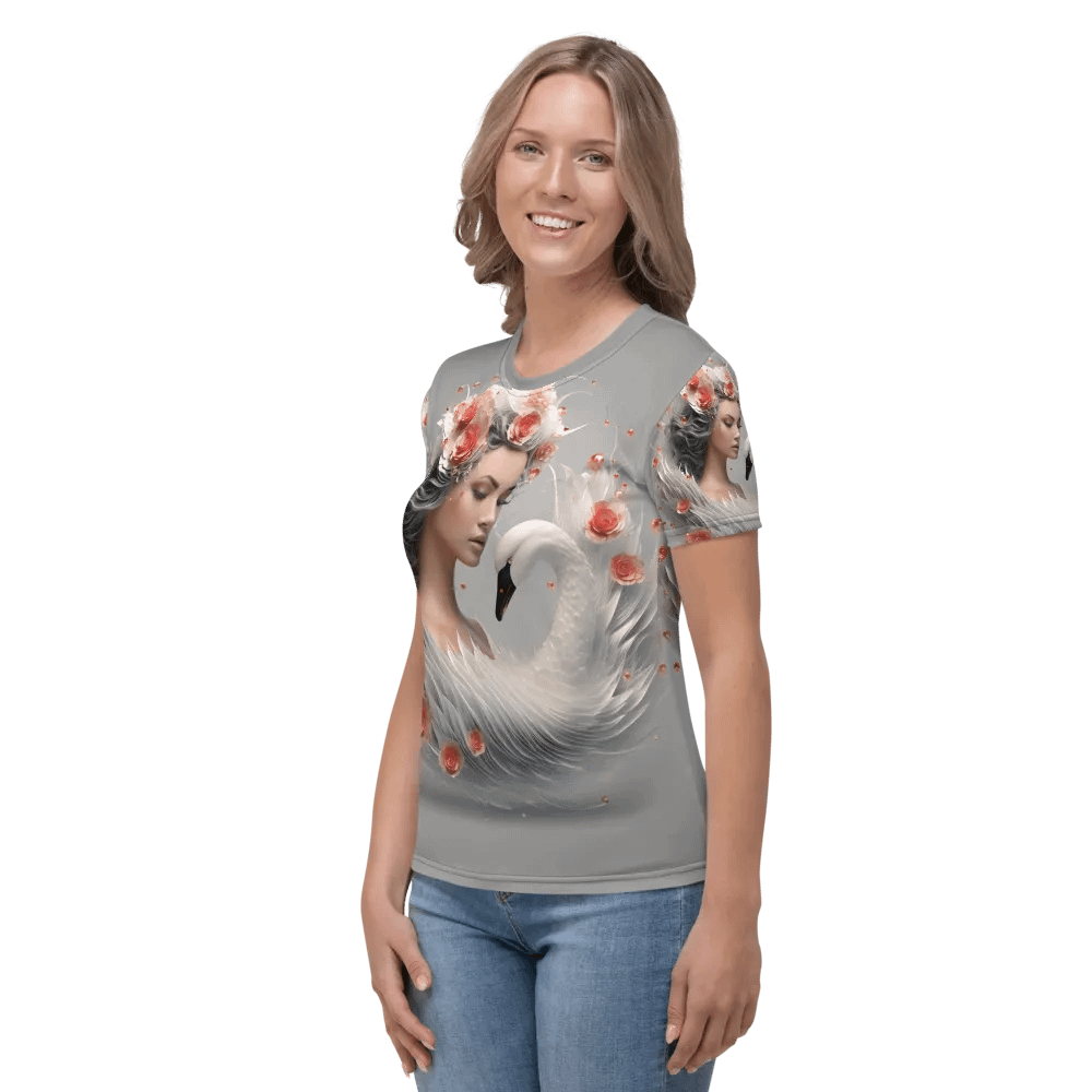 Swan Girl T shirt product image (6)