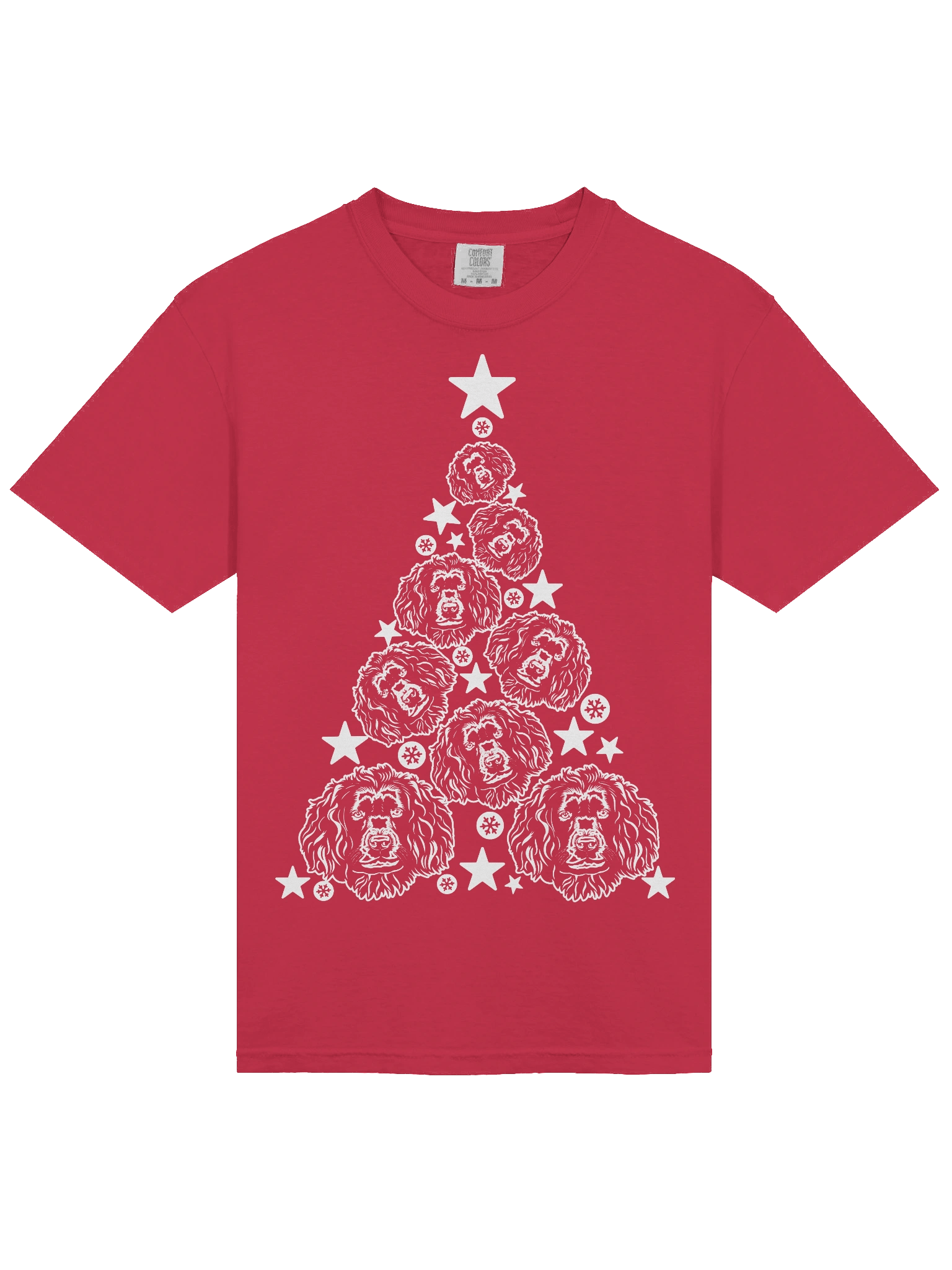Boykin Spaniel Christmas Tree T-Shirt product image (5)
