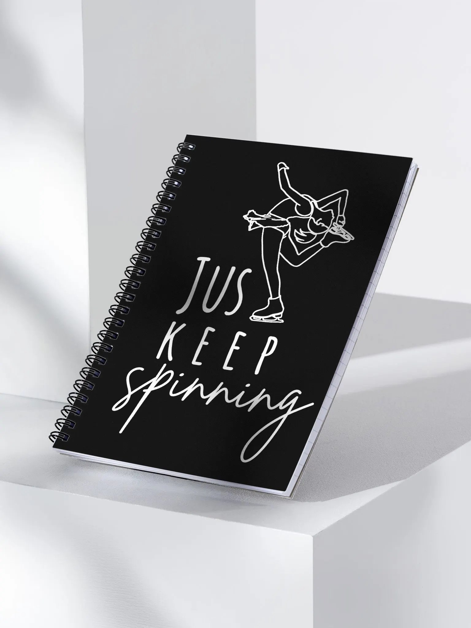 Just Keep Spinning Notebook product image (3)