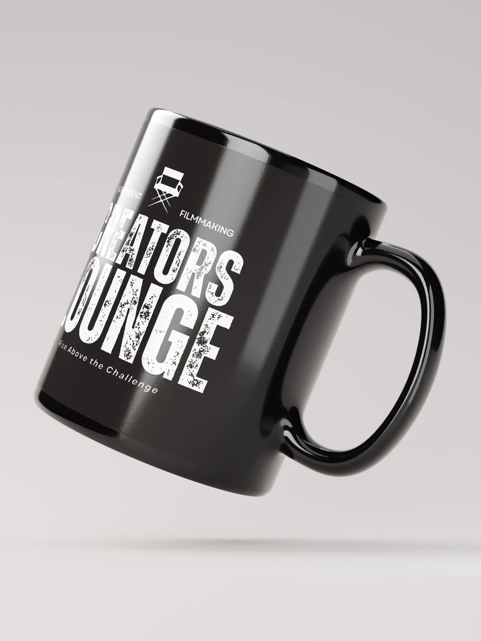 The Creators Lounge Black Glossy Mug product image (3)