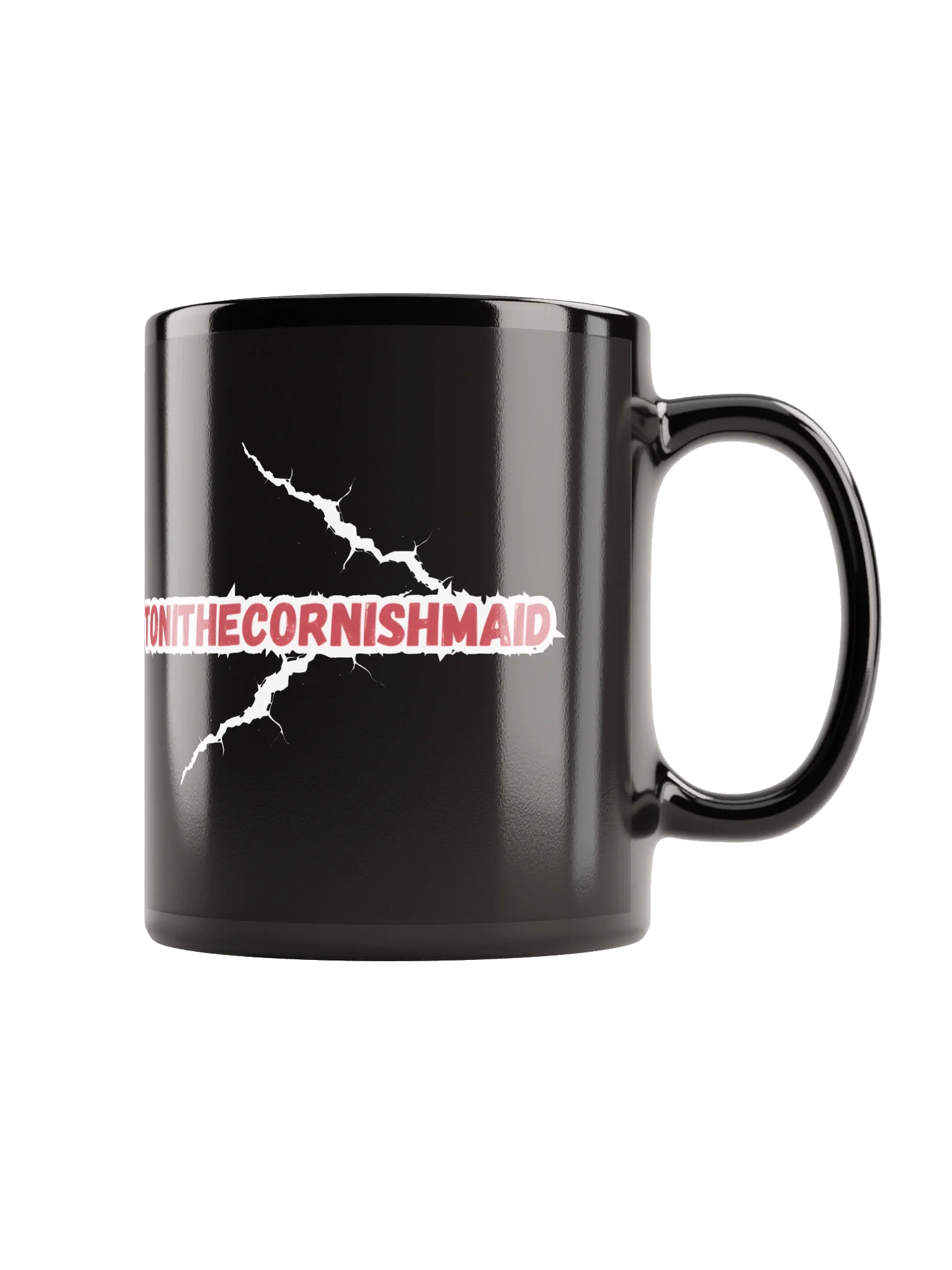 ToniTheCornishMaid Crack mug (black) product image (1)