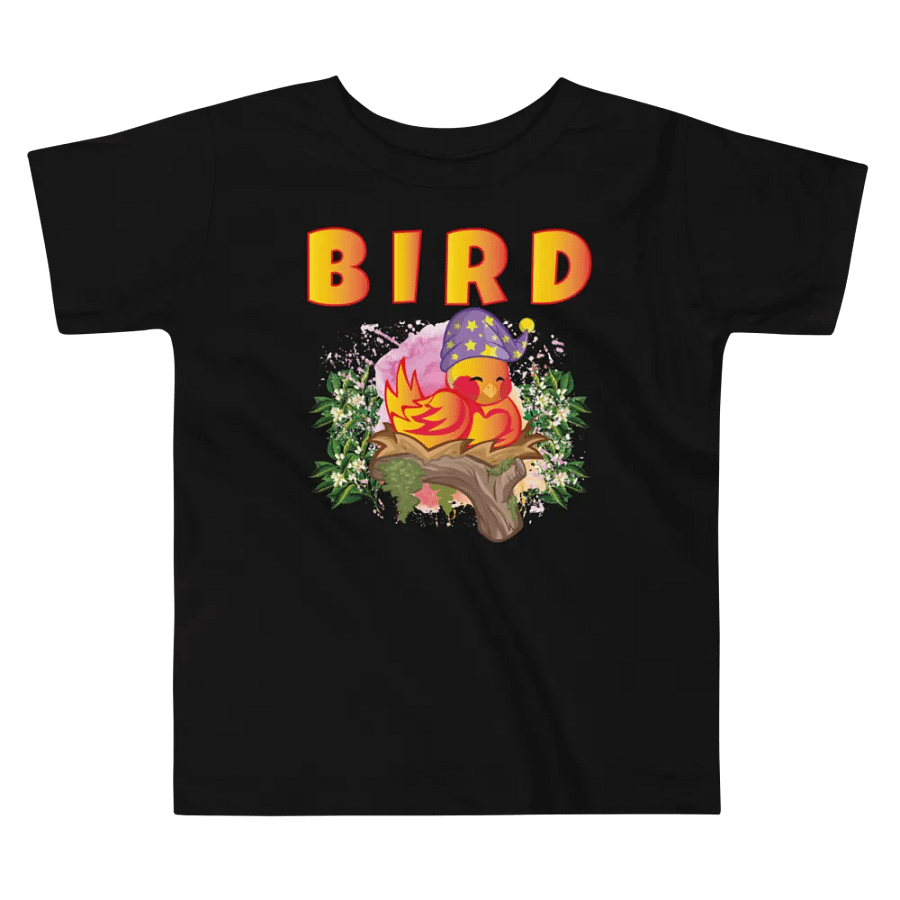 Bird Colorful Funny Cute Bella +Canvas Toddler T-Shirt – Funny Shirt, Best Gift for Kids product image (7)