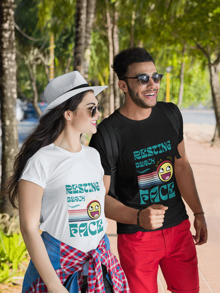 Resting Beach Face T-Shirt product image (1)