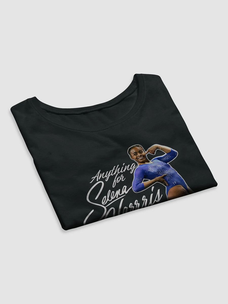Anything for Selena Harris Women's Crop Baby Tee product image (13)
