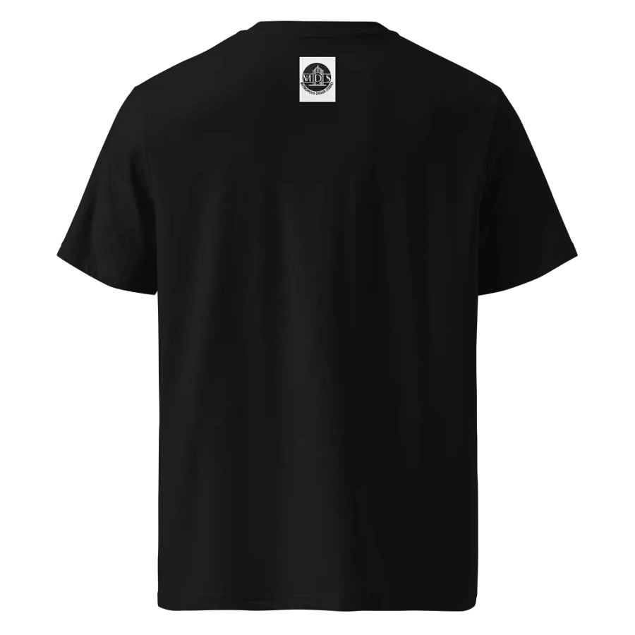 Vintage Aviator Flapper Unisex Organic Cotton T-Shirt. product image (8)