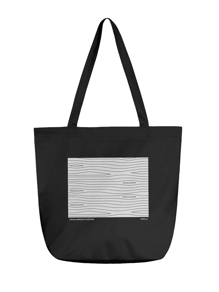 Eco-Conscious Fabric Tote – Wood Hatch Edition product image (1)