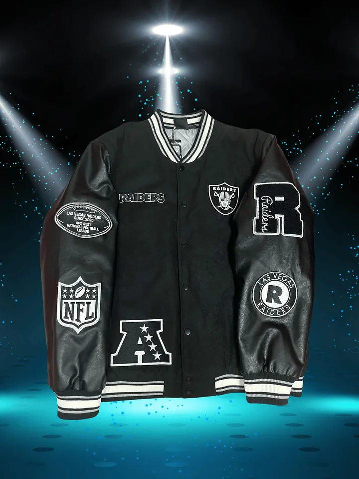 NFL RAIDER Leather Jacket ( Limited to 1pc only / Size - 2XL ) product image (1)
