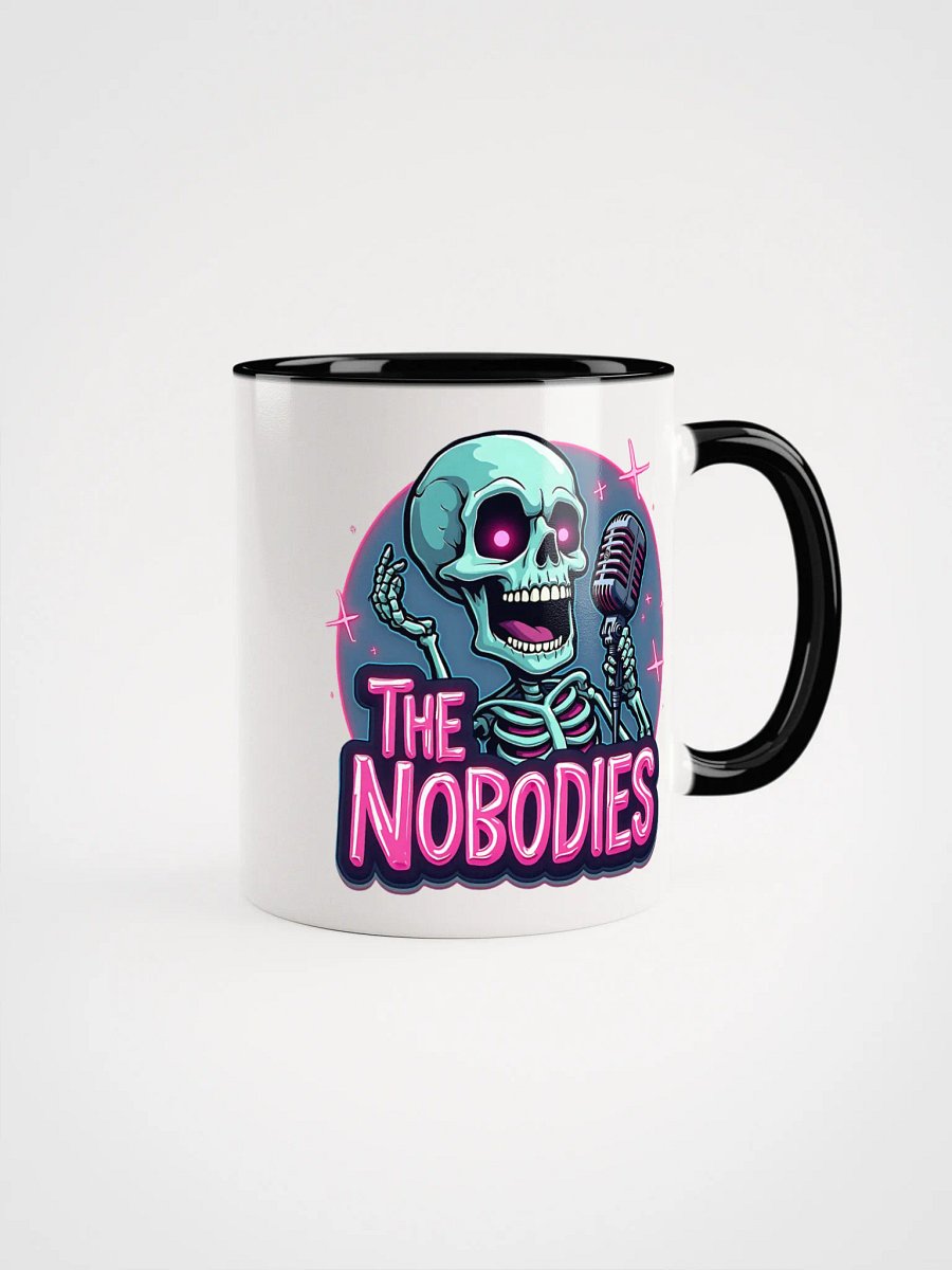 "The Nobodies" Ceramic Mug with Color Inside product image (1)