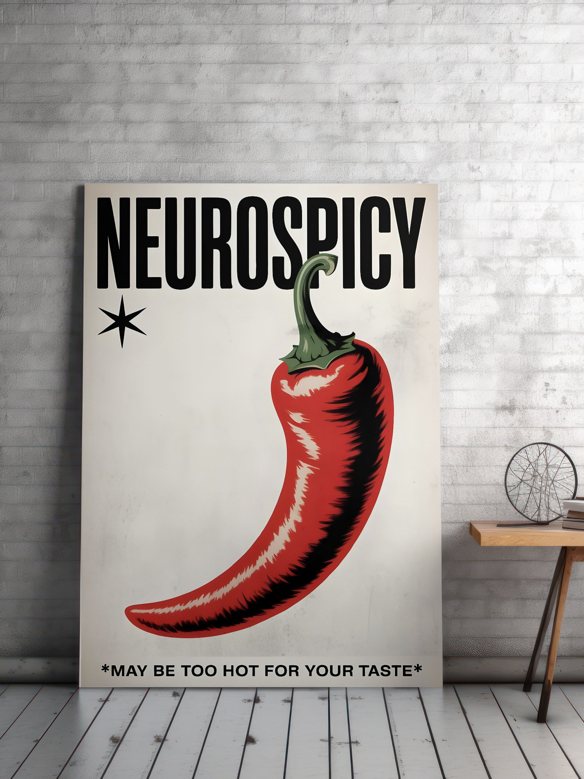 Neurospicy Poster product image (1)