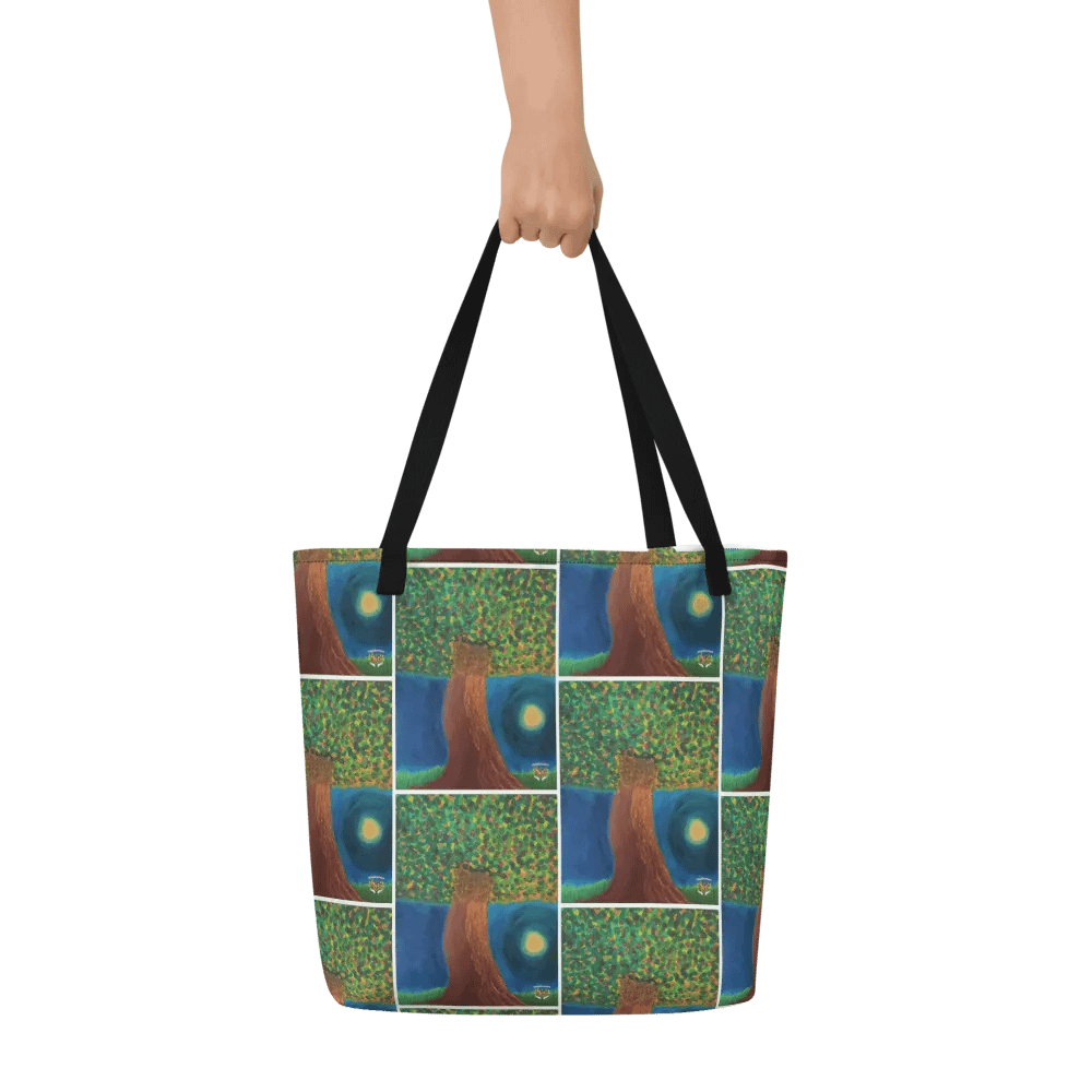 Enchanted Tree All-Over Tote Bag product image (6)