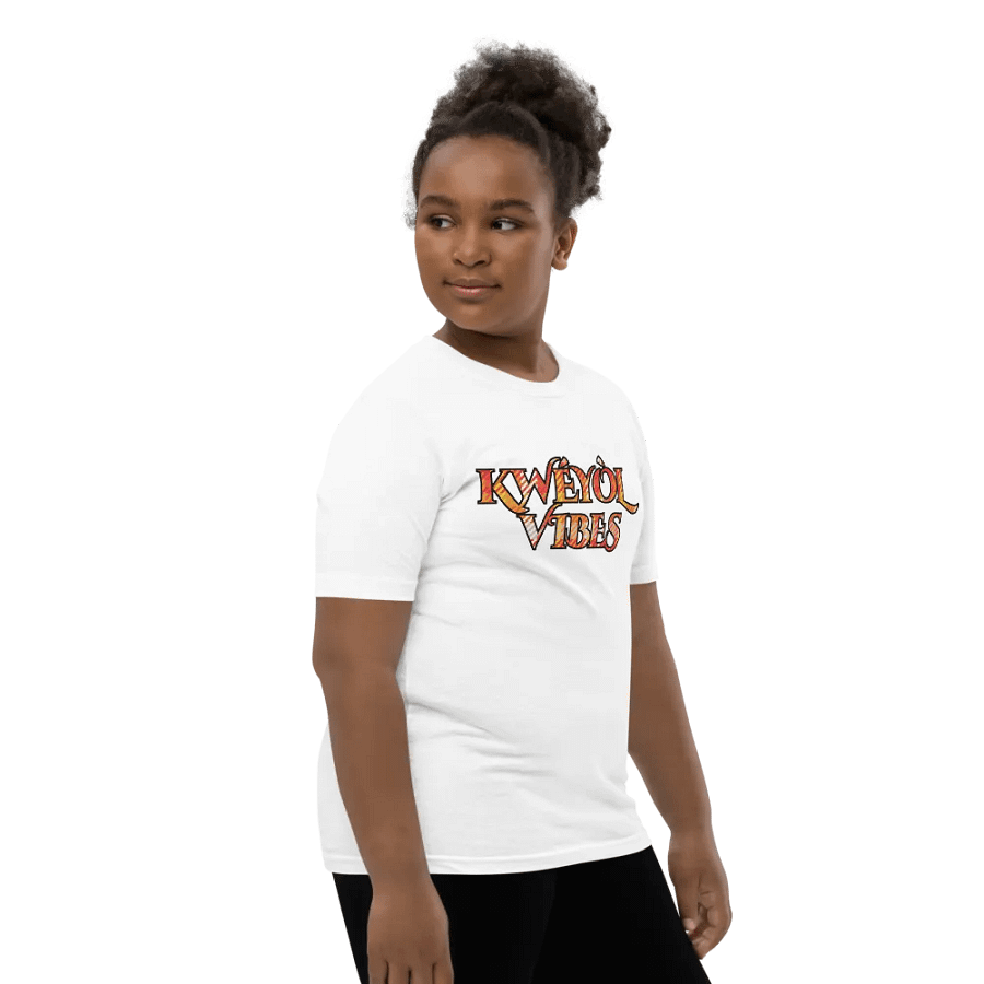 Vibrant KWÉYÒL VIBES Youth T-Shirt product image (72)