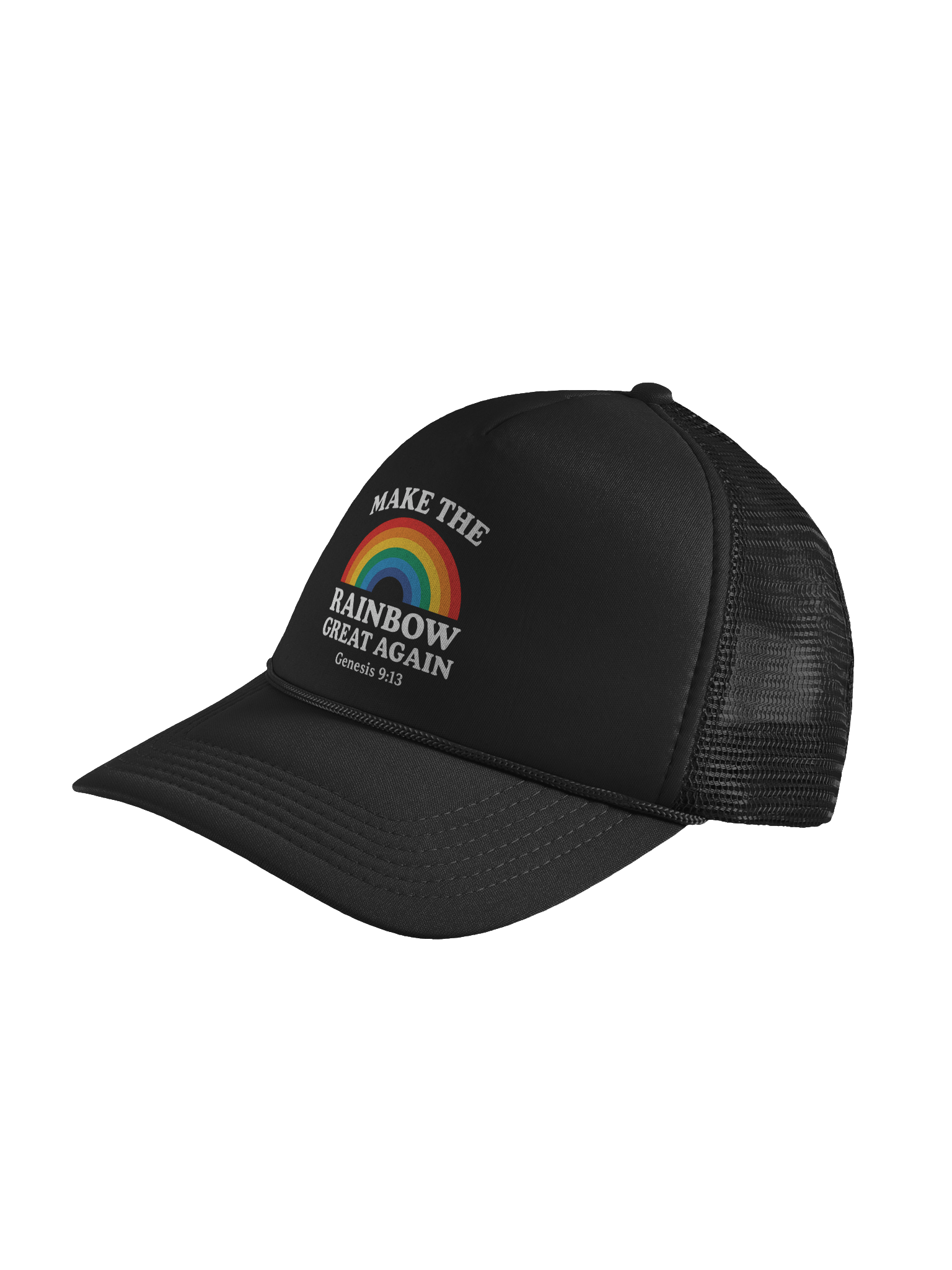 Make the Rainbow Great Again Trucker Hat product image (4)