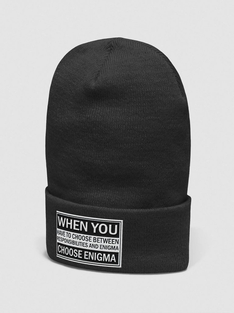 ENIGMAS Yupoong Cuffed Beanie product image (2)