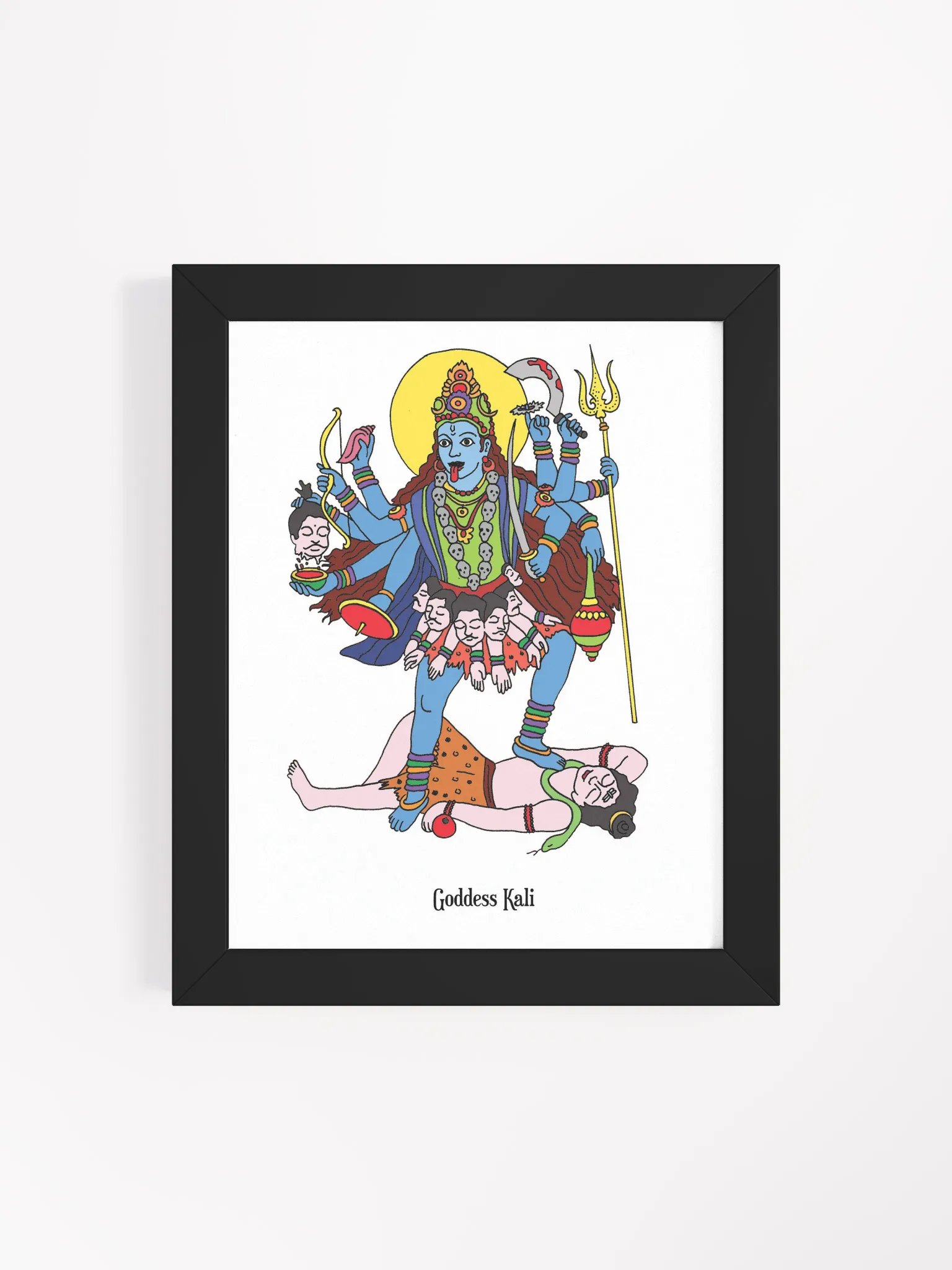 Goddess Kali Framed Art product image (4)