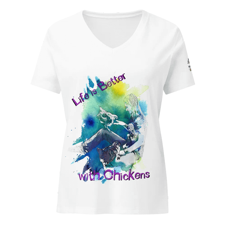 Life is Better With Chickens | Women’s V-Neck T-Shirt product image (21)