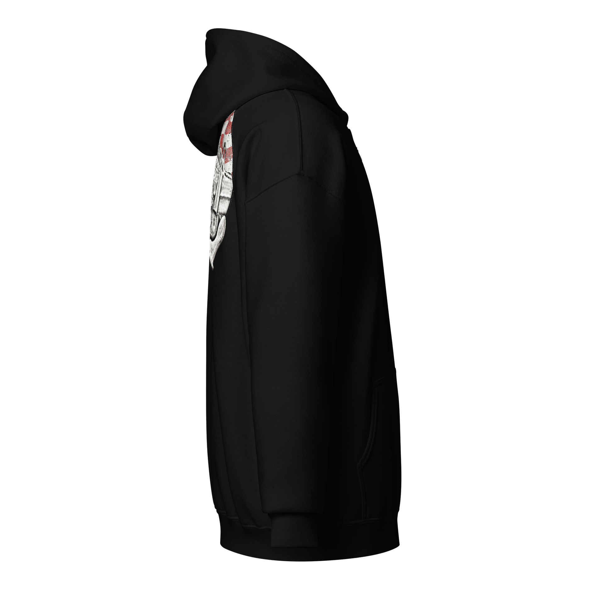 Twin anchor Mount Rainier Marshall Foss Flag Zip Hoodie product image (4)