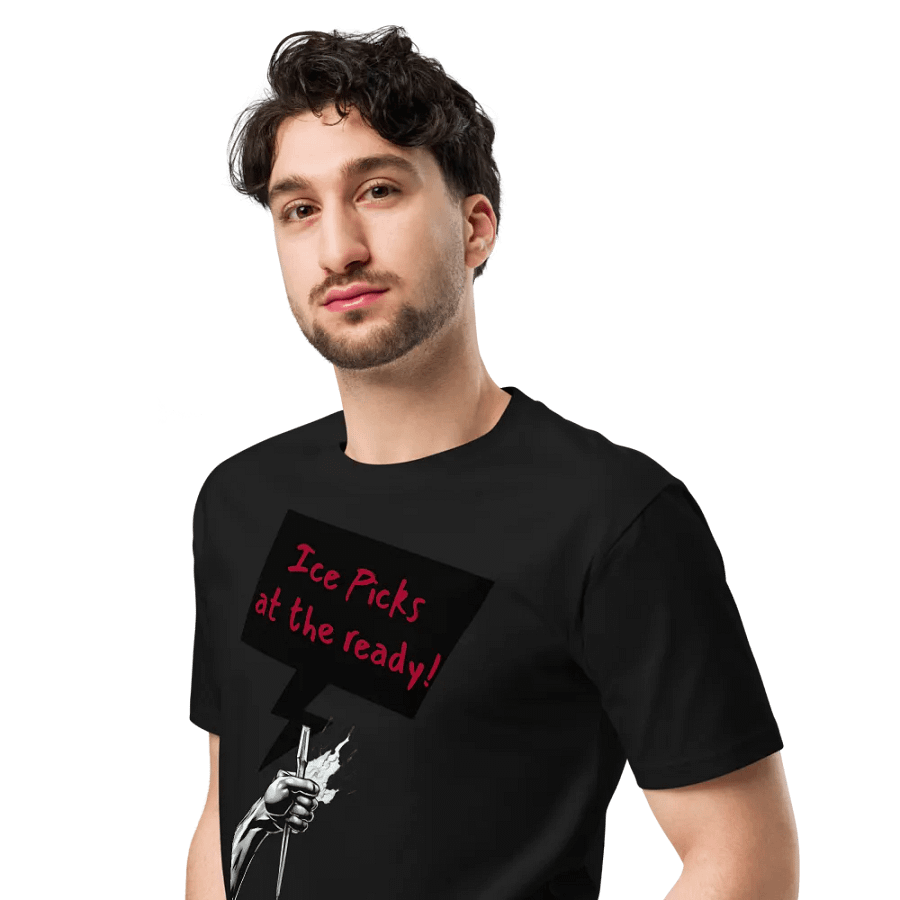 Ice picks at the ready alt design Unisex T-Shirt product image (4)
