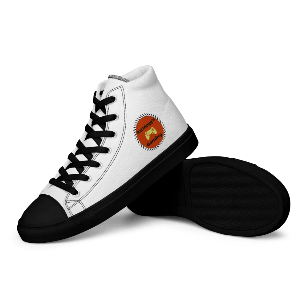 Rattdogg's Gaming Womens High Top Canvas Shoes product image (10)