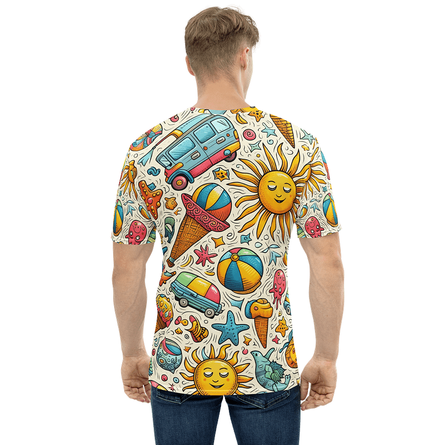 Playful Softy Summer Fun All-Over Print Tee product image (2)