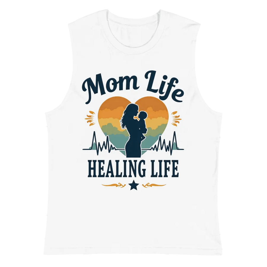Healing Life Mom Life Muscle Tank product image (2)