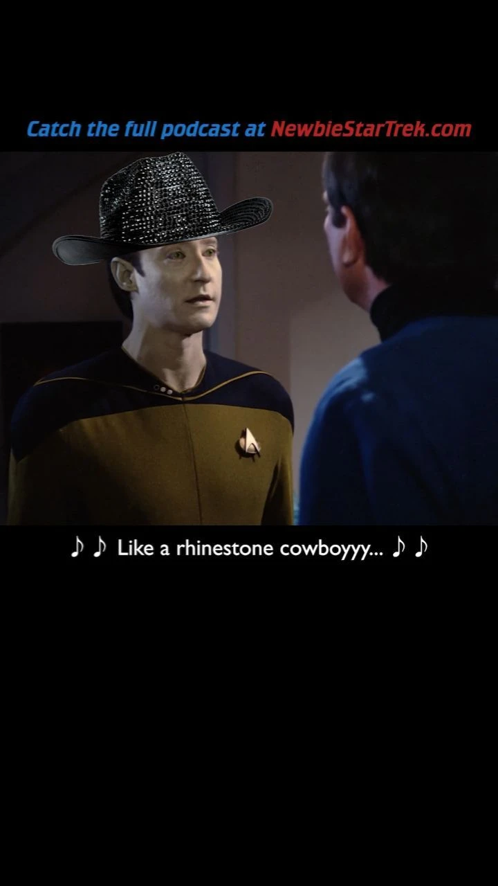 Data's like a Rhinestone Cowboy

Catch the full podcast at NewbieStarTrek.com!

Ask us a question at contact@newbiestartrek.c...