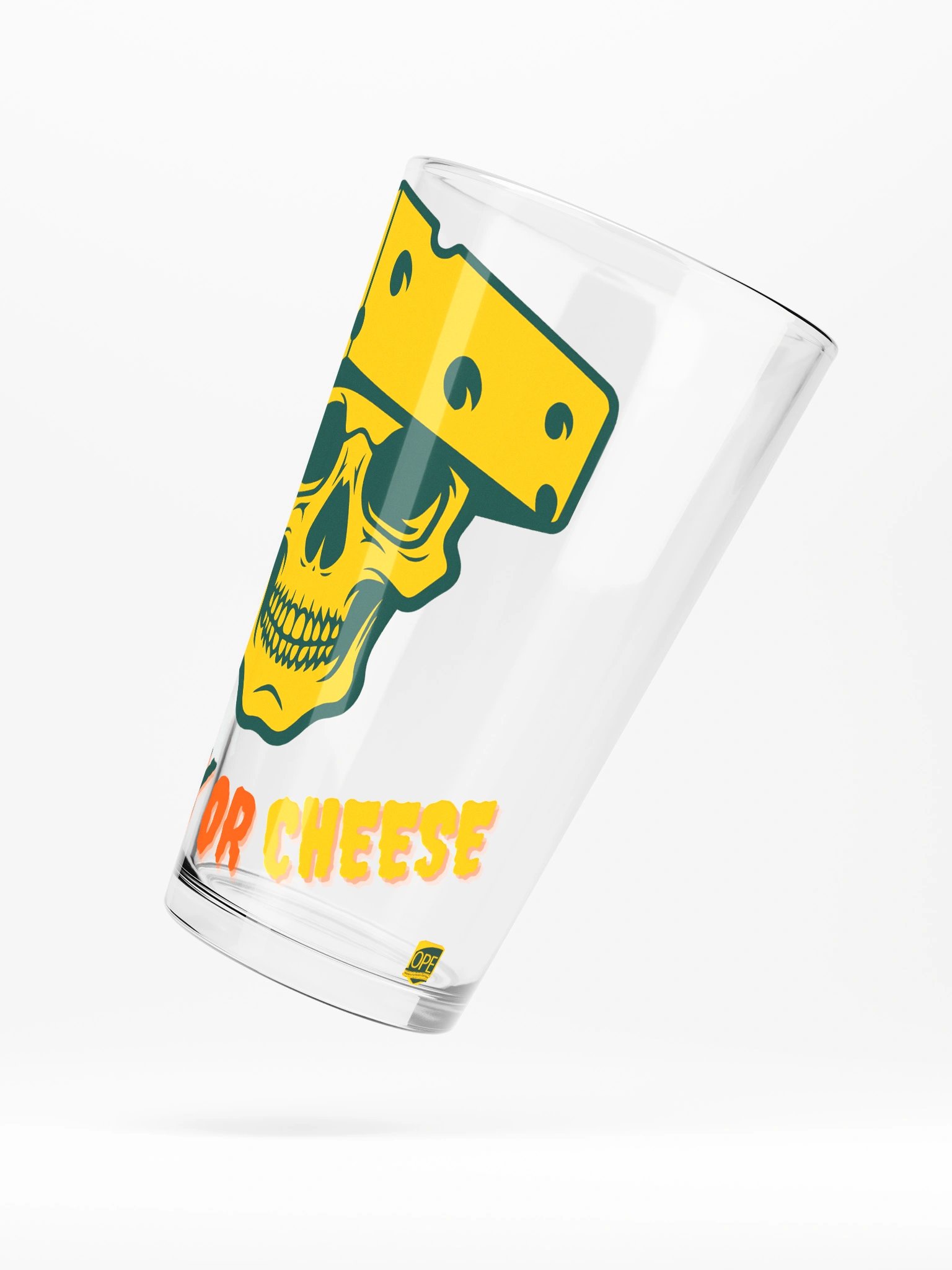 Trick or Cheese Shaker Pint Glass product image (5)