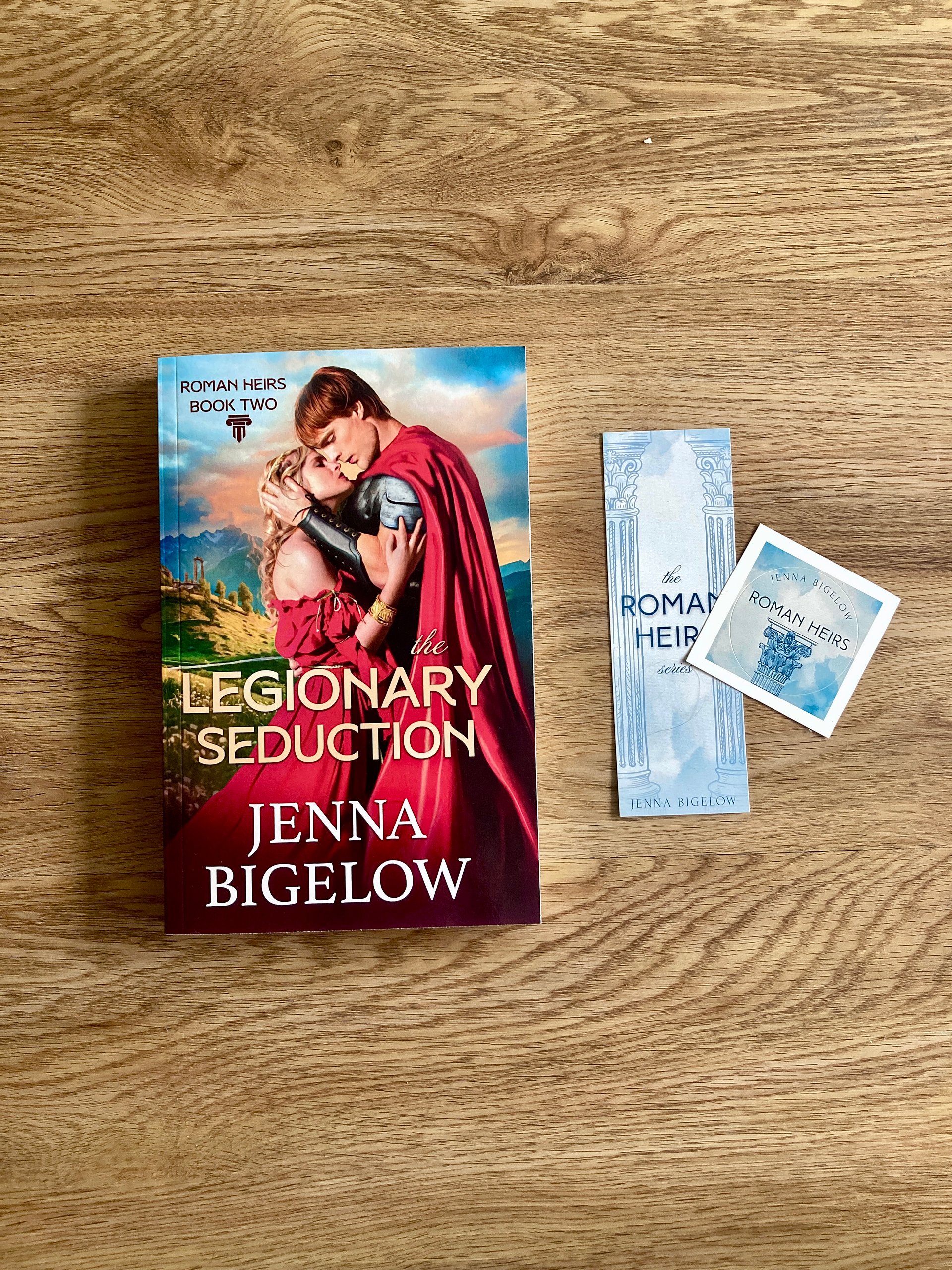 *Signed copy* The Legionary Seduction (Roman Heirs Book 2) product image (1)