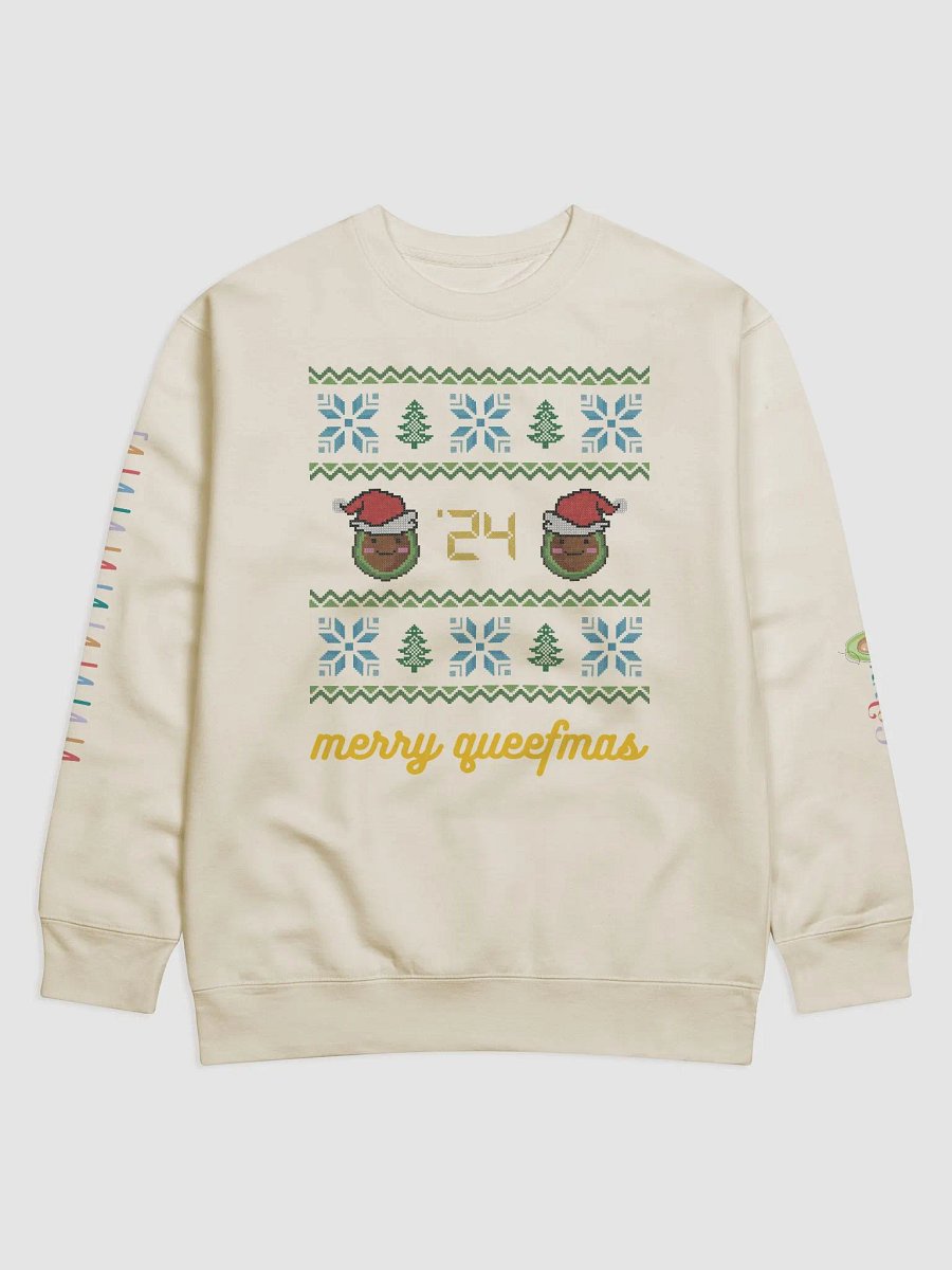 '24 Merry Queefmas Festive Sweatshirt (NSFW) product image (1)