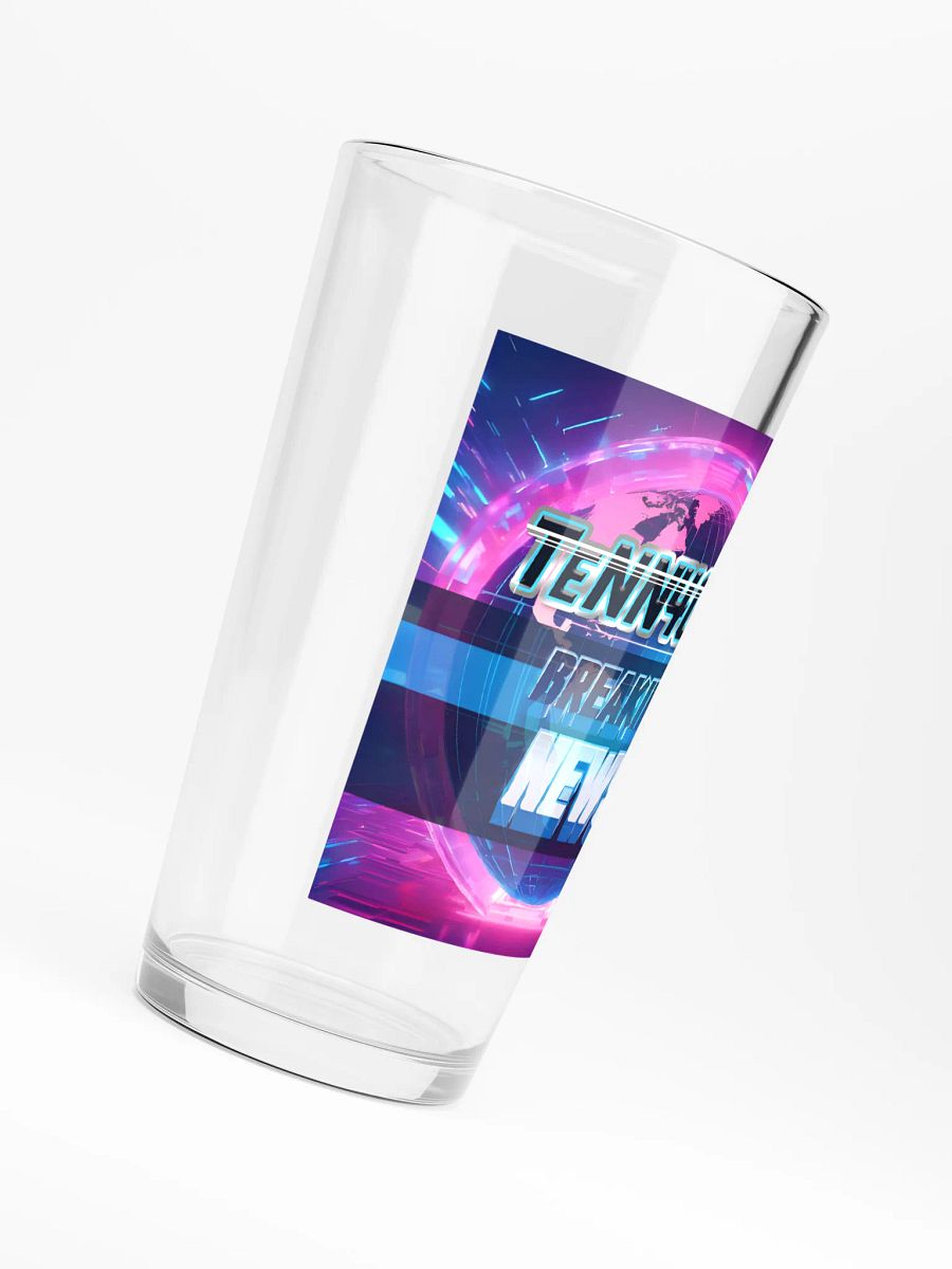 TeNN4OUR Breaking News Shaker Pint Glass product image (6)
