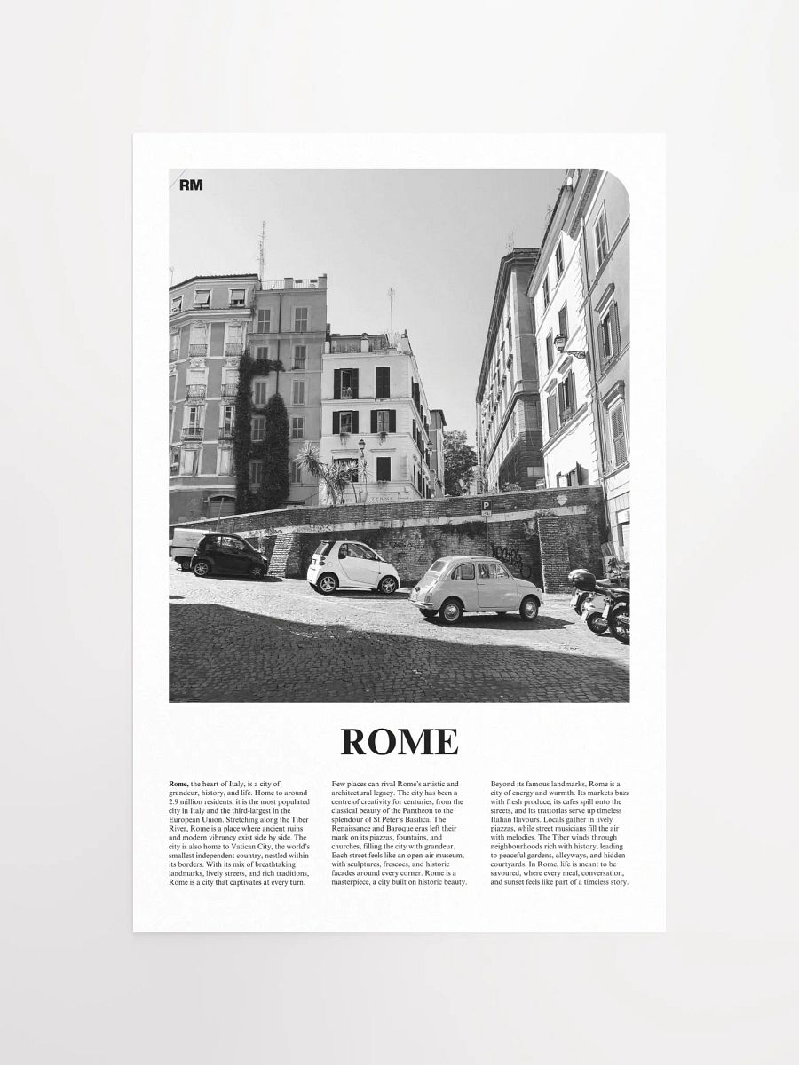 Rome 06 Newspaper Poster product image (13)