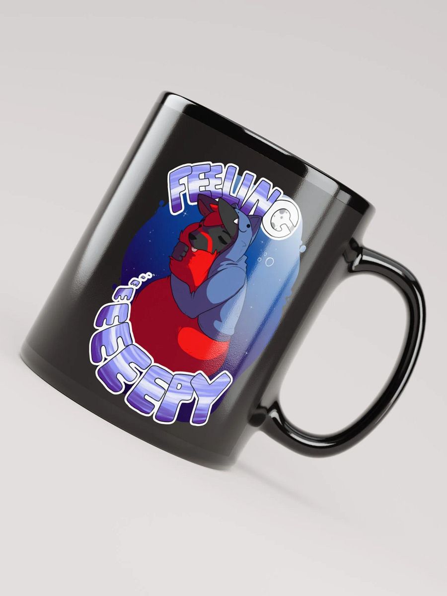 Feeling Eeeeeeeeepy Black Glossy Mug product image (7)