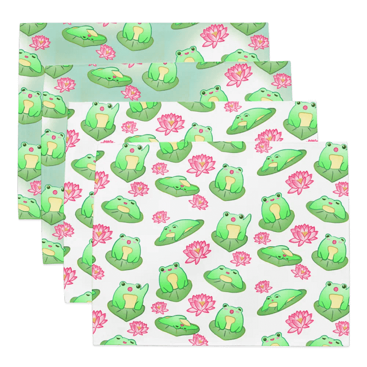 Kawaii Froggie Placemat Pack product image (1)
