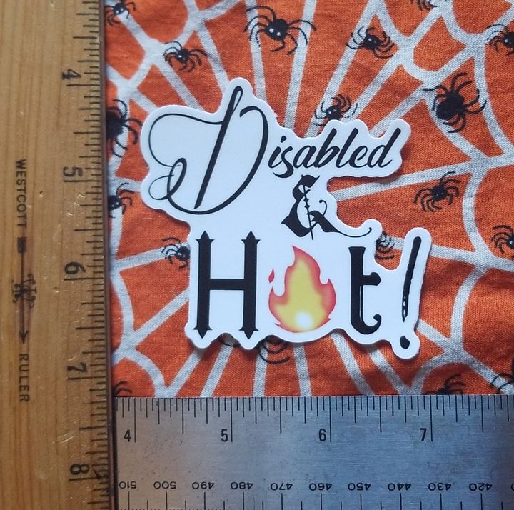 Disabled & Hot Sticker product image (1)