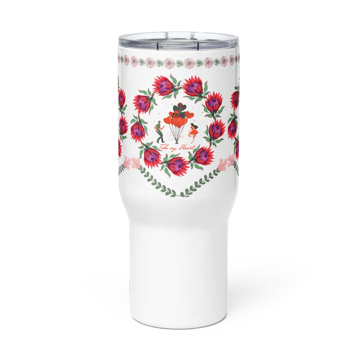 Floral Wreath Bliss Travel Mug product image (2)