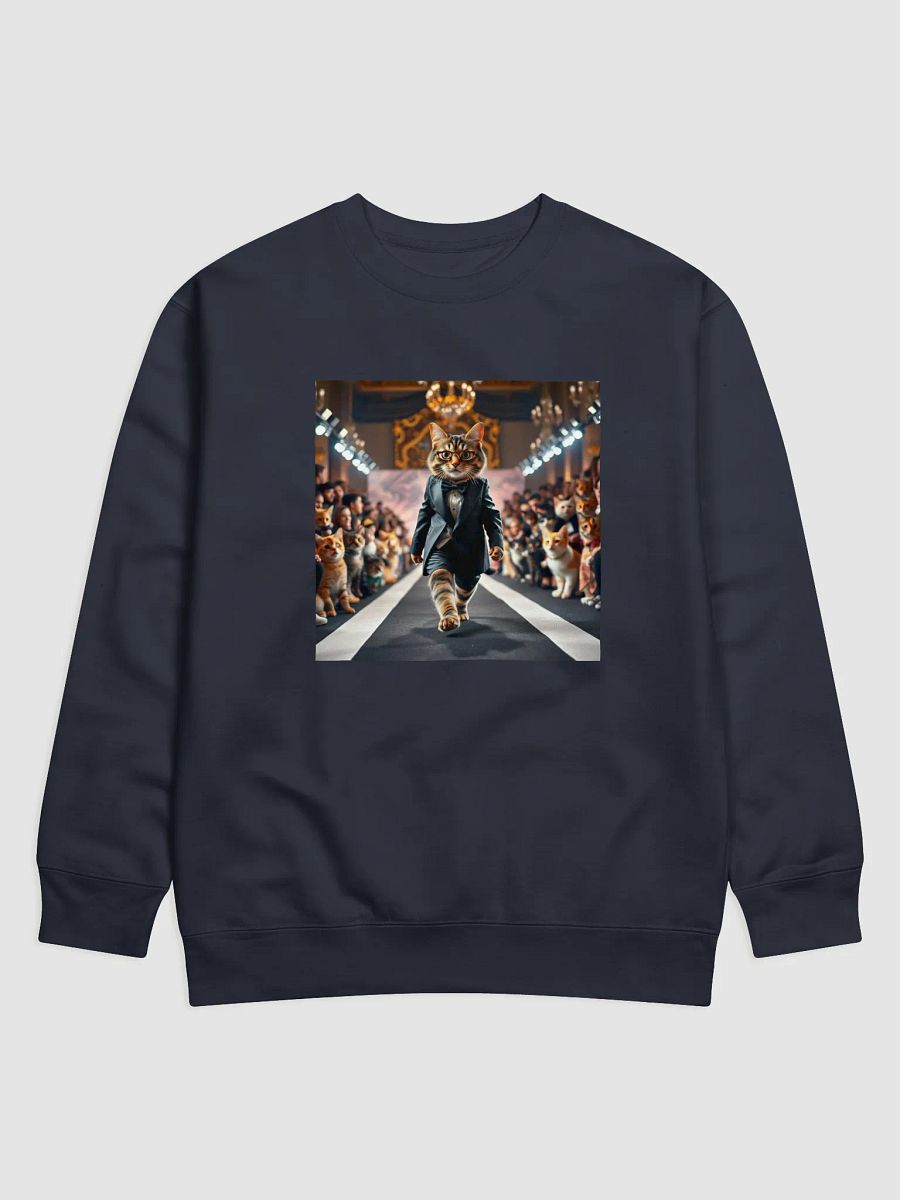 Catwalk Cat Premium Sweatshirt product image (1)