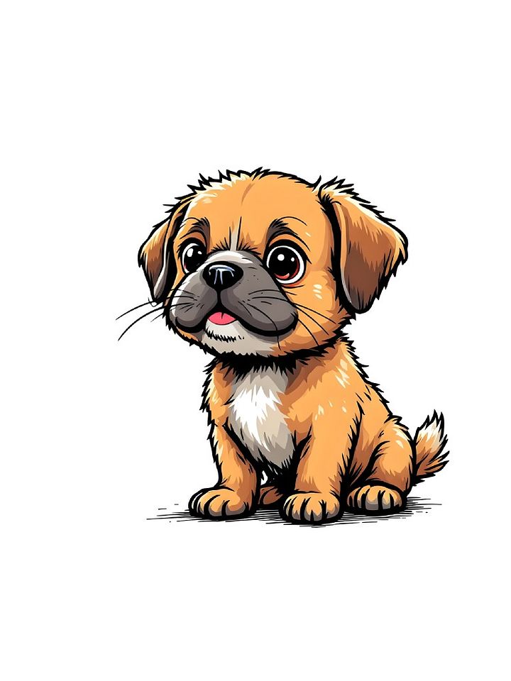 16 Cute Vector Dog Clipart Designs, Adorable Dog Designs, Dog Vector Graphics product image (2)