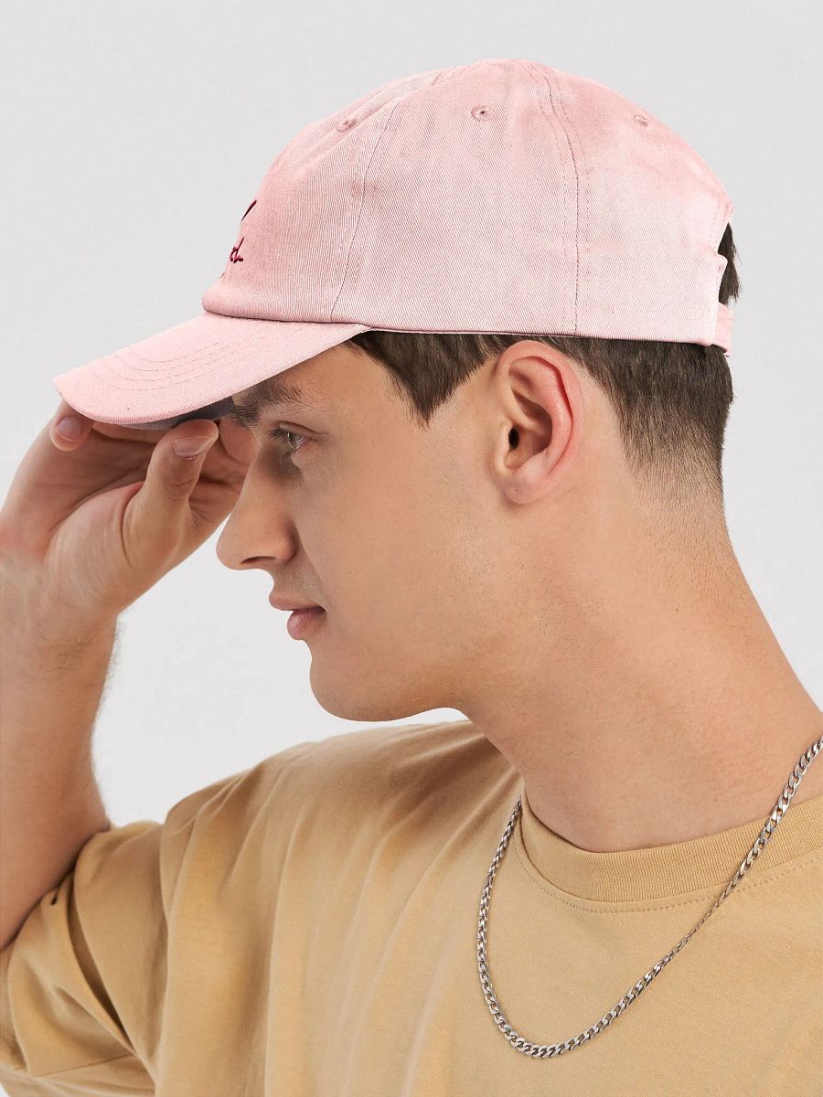 Bubbly and a B*tch shadow design (rose) pastel dad hat product image (15)