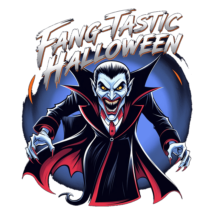 Halloween Fang Tasttic Vampire design product image (2)
