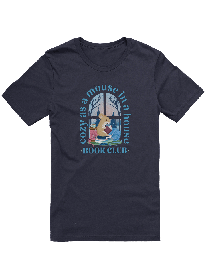 Cozy Mouse Book Club T-Shirt product image (1)