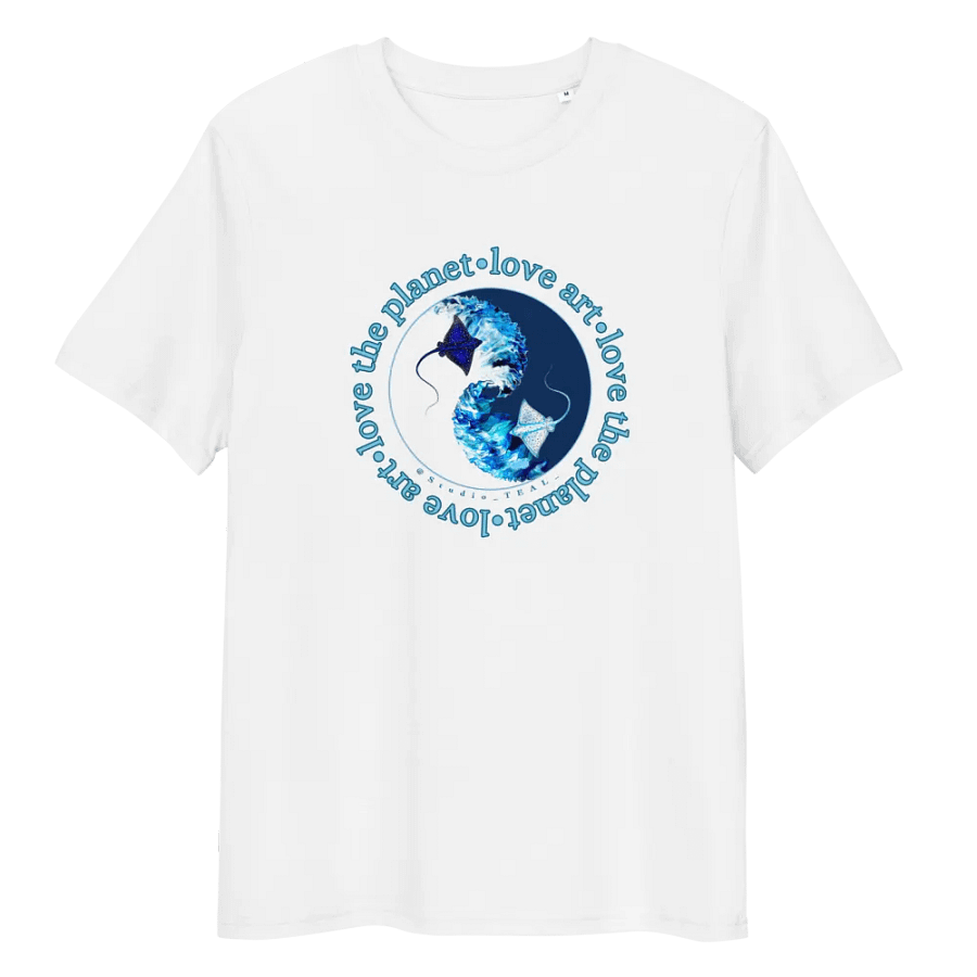 Love Art Love The Planet Organic Cotton Ray T-Shirt product image (342)