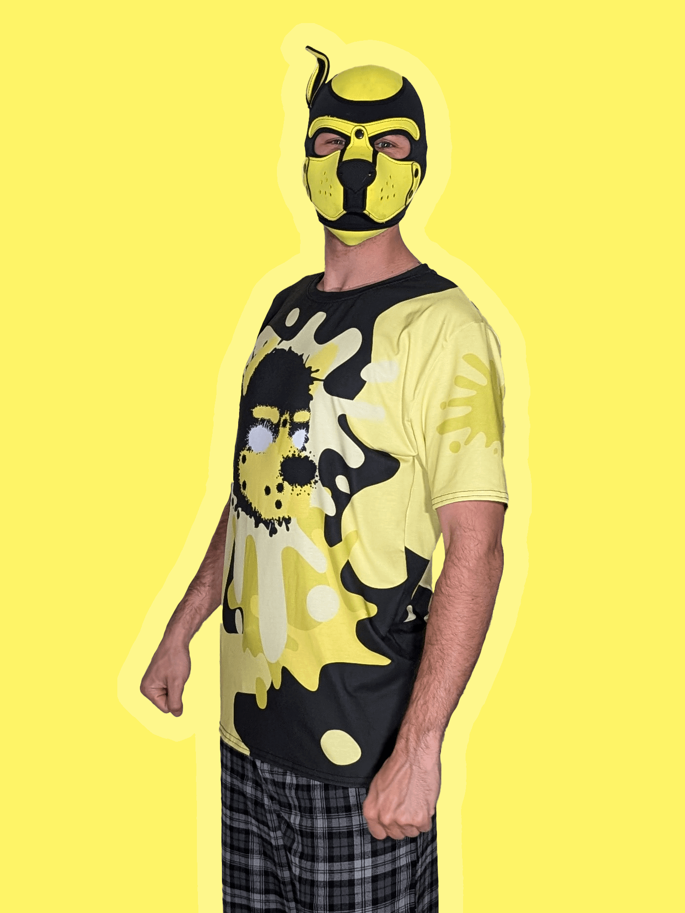 Chaos Splatter Shirt - Yellow product image (5)
