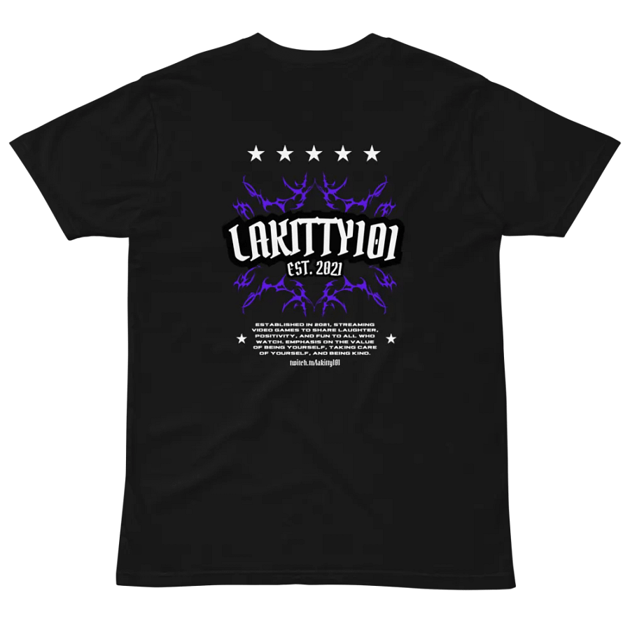 LaKitty101 Rock Aesthetic Double-Sided Graphic Tee product image (3)