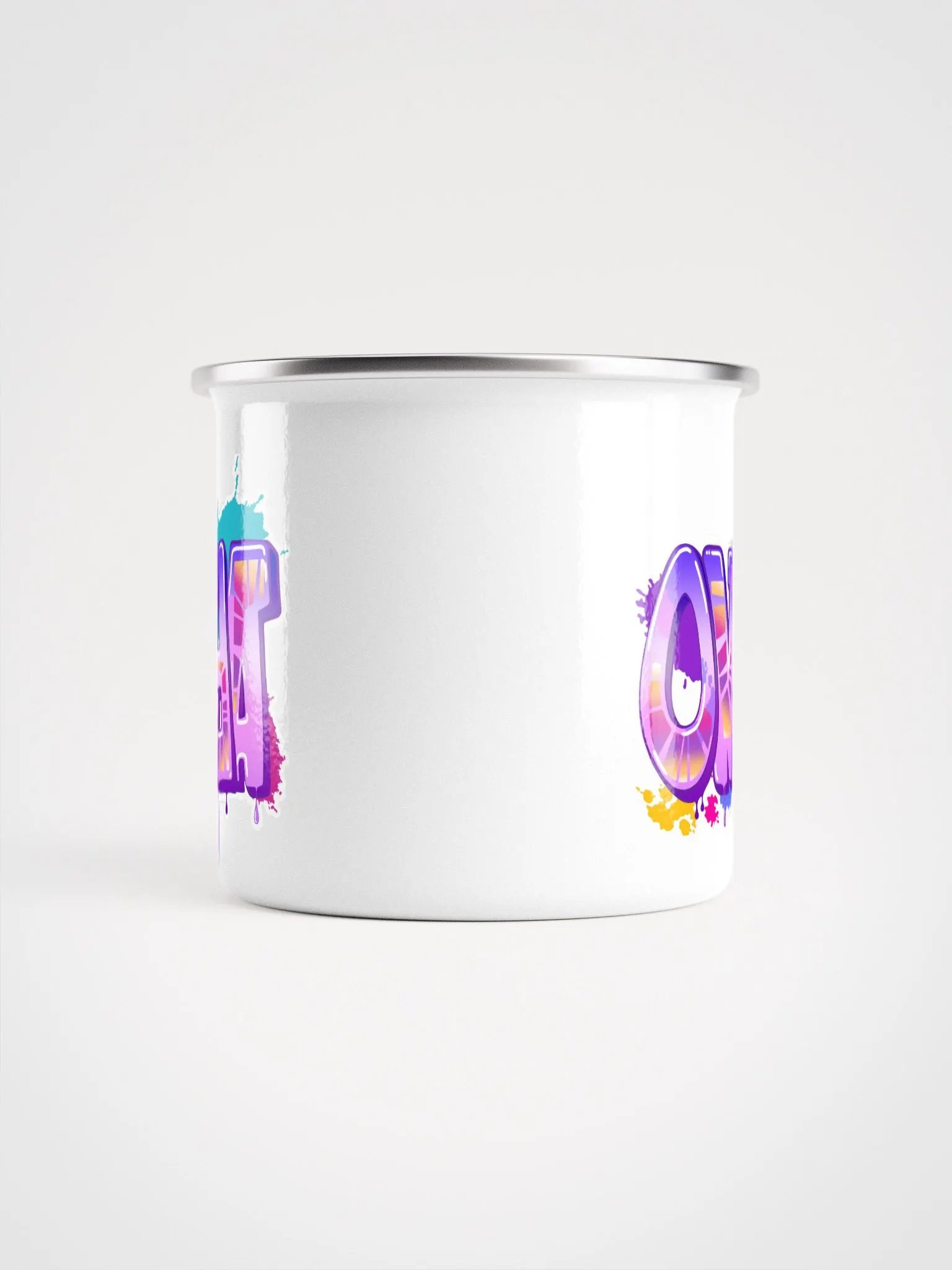 ONYA Graffiti Enamel Mug product image (2)