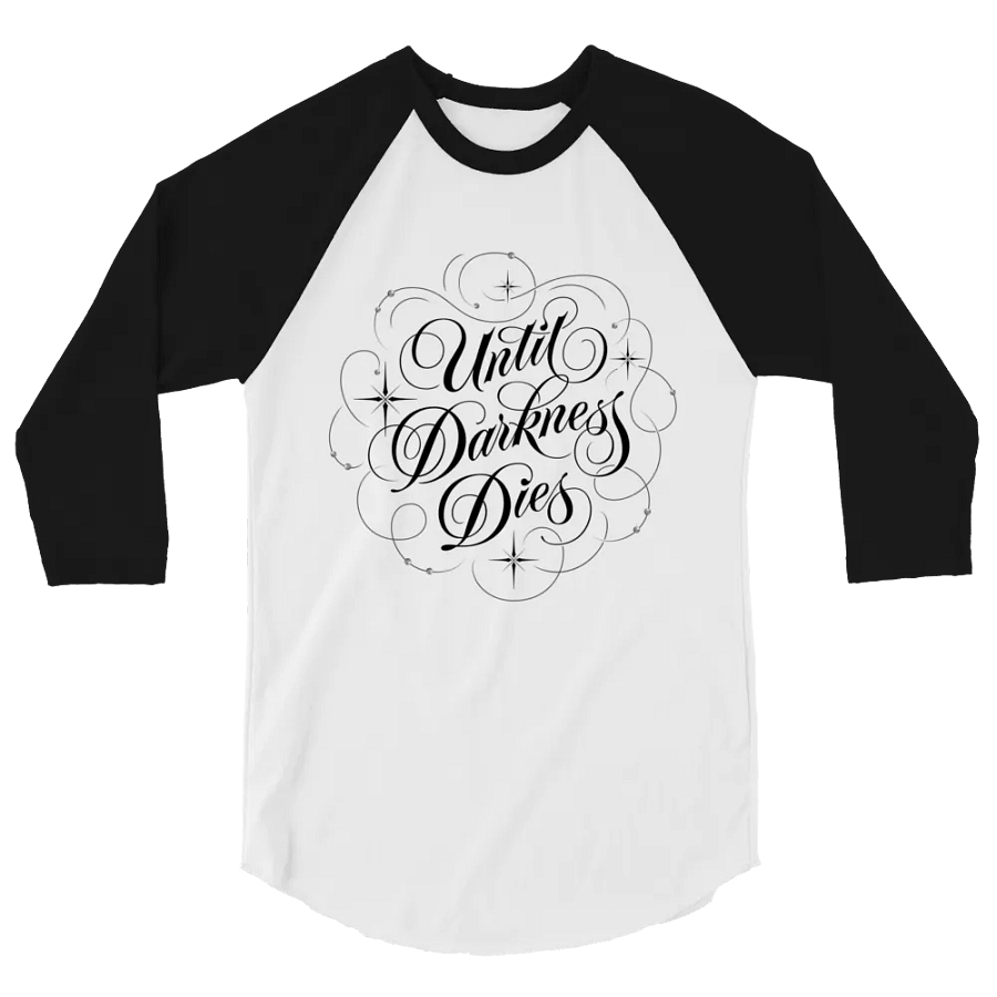 Until Darkness Dies (swirls design) Fine Jersey Raglan Tee product image (32)