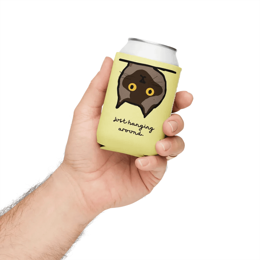 Just Hangin' Around Can Cooler Sleeve - Perfect for parties! product image (4)