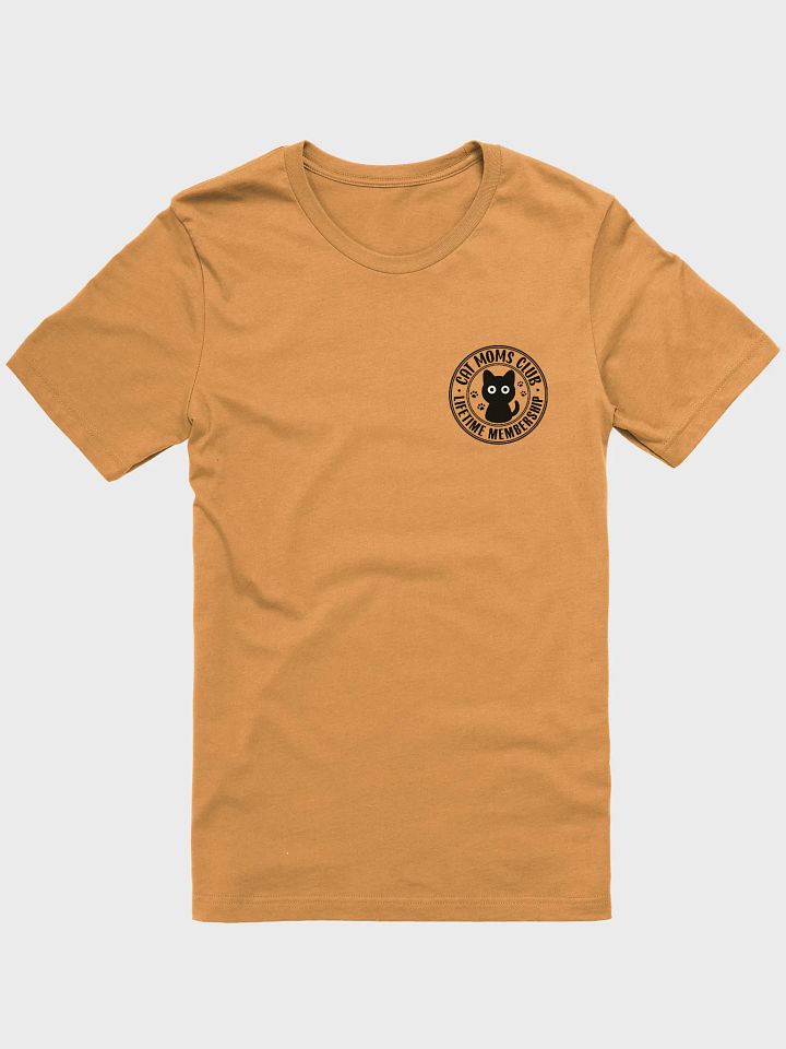 Cat Moms Club 2 Unisex Tee (Left Chest Print) product image (2)