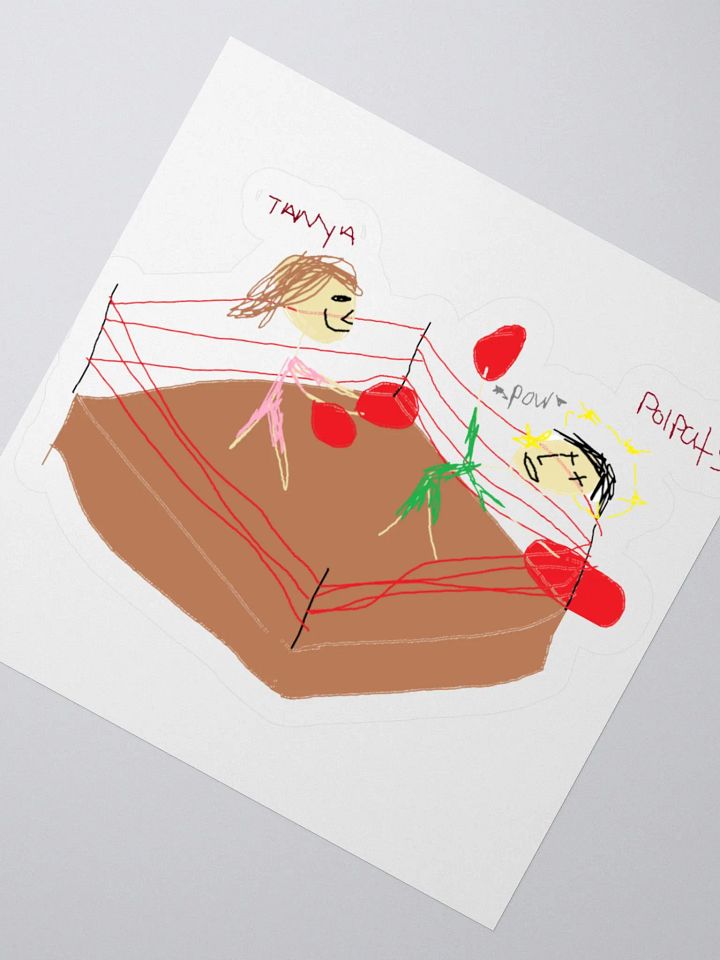 Tanya Knocks out Pats Sticker product image (4)
