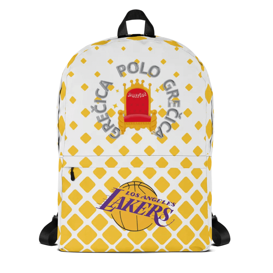 Lakers Logo All-Over Print Backpack product image (1)