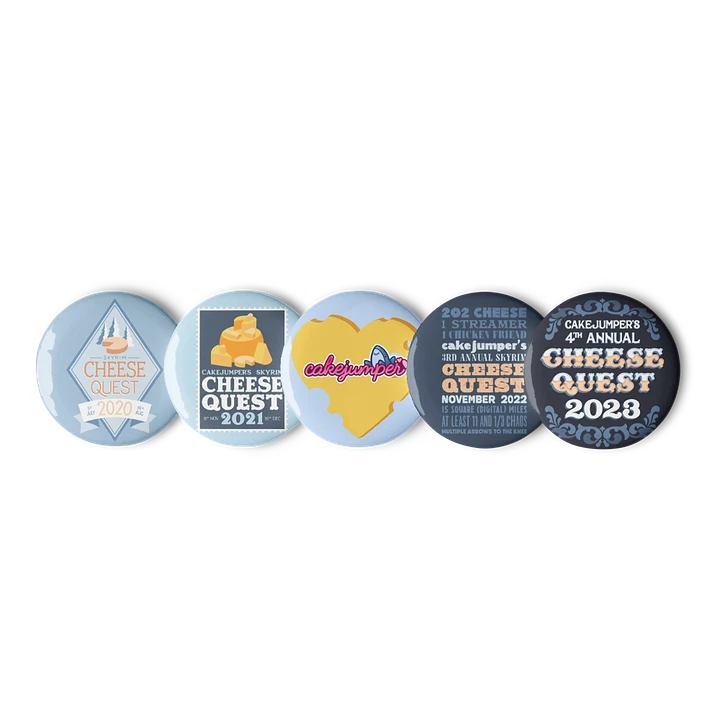 Cheese Quest 4 Year Badge set product image (1)