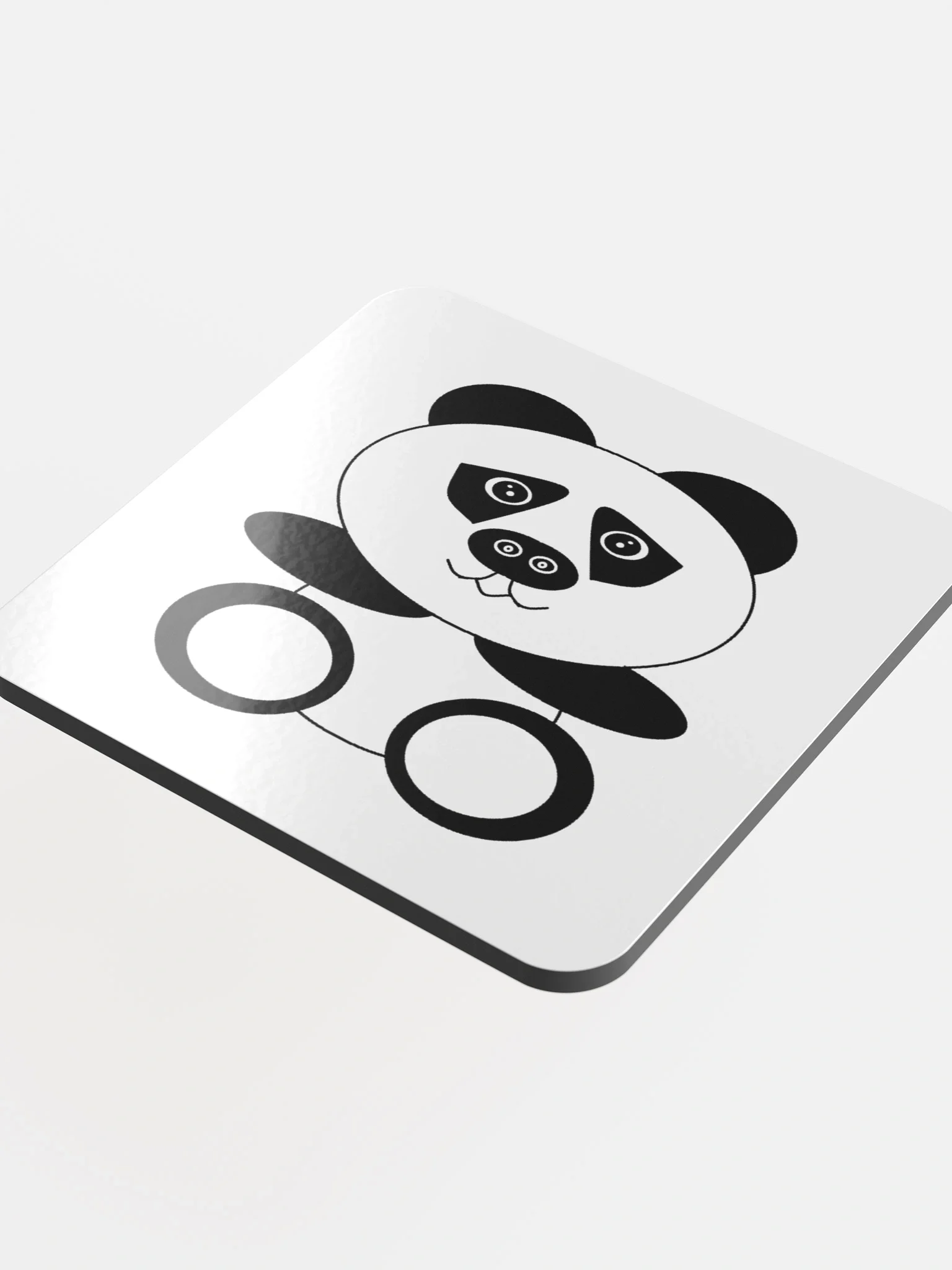 Cute Panda Black and White Aesthetic Design product image (4)